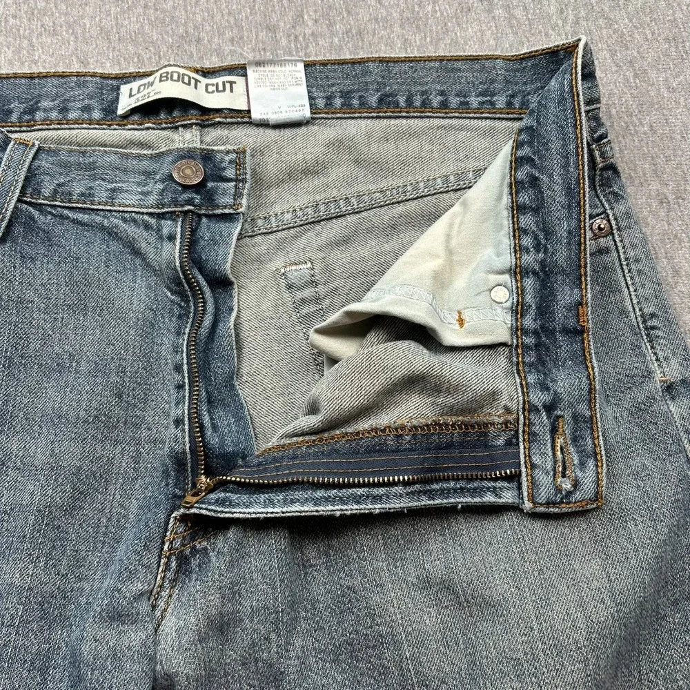 Vtg Levi's 527 Low Bootcut Jeans Mens 36x30 Medium Wash *Wear* Cowboy Western